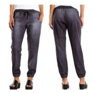 Lucy IndiGO Do Everything Denim Look-aLike Joggers